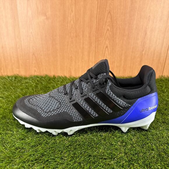 adidas Ultra Boost Football Cleats OG Black Gold JP7410 Men\'s Size 16 main image 5